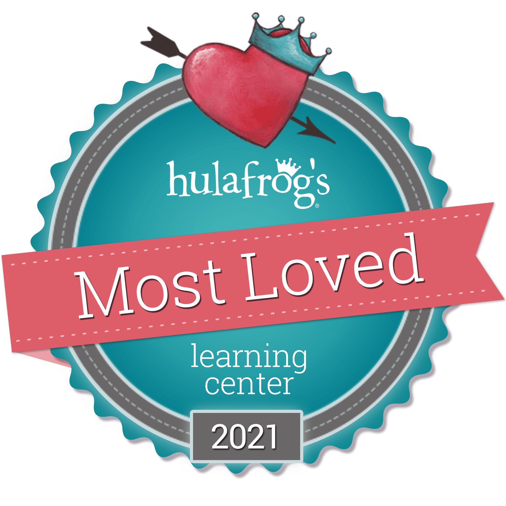 MLA-Learning-Center-Winner-2021 Hulafrog Most Loved Learning Center 2021 Badge