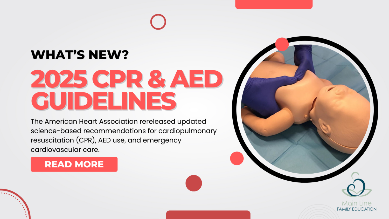 What’s New in the 2025 AHA CPR & AED Guidelines | MLFEd